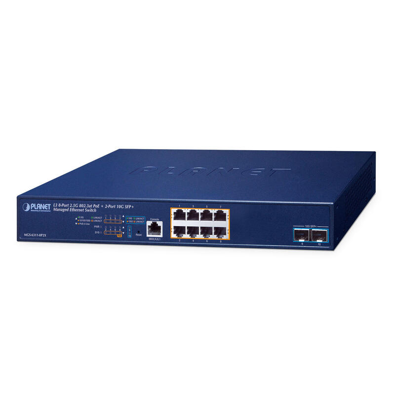 planet-mgs-6311-8p2x-8-port-managed-ethernet-switch