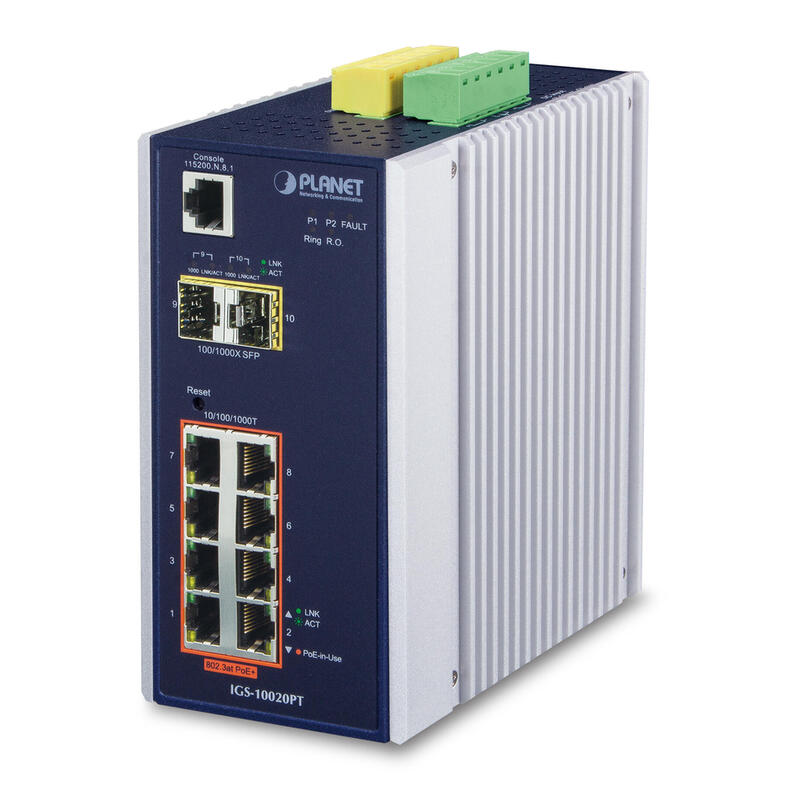 planet-igs-10020pt-8-port-indumrial-poe-switch planet-igs-10020pt-8-port-indumrial-poe-switch