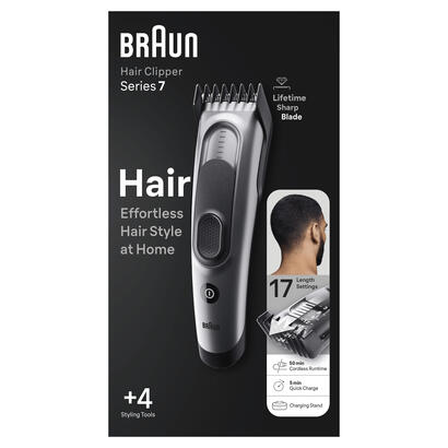 braun-hairclipper-hc7390-cortapelos-plateadonegro-hc7390