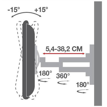 techly-ica-lcd-2923b-soporte-de-pared-para-pantalla-plana-94-cm-37-negro