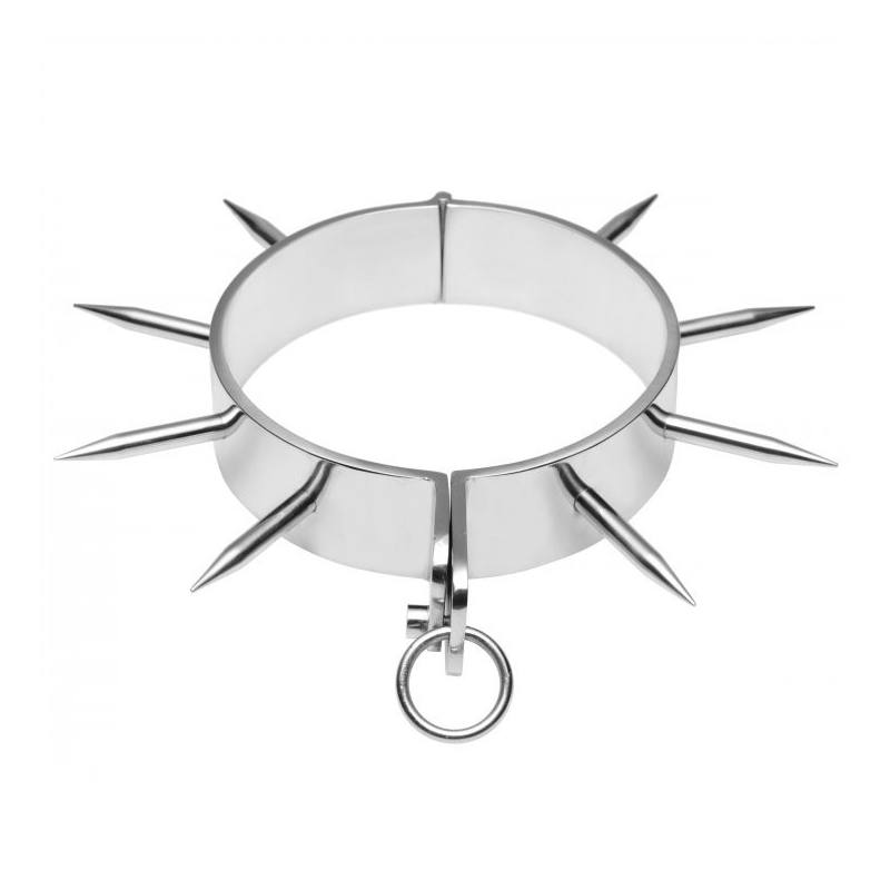 metal-hard-collar-esclavo-bdsm-con-puntas
