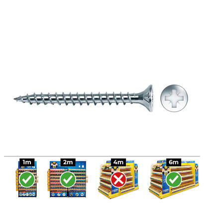 caja-1000-unid-tornillo-madera-avellanado-pozi-dinref-vlox-o35x25mm-zincadolubr-celo