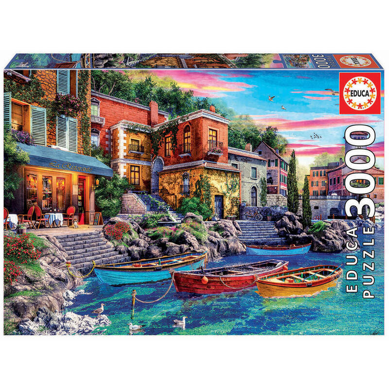 puzzle-puesta-de-sol-en-como-3000pzs