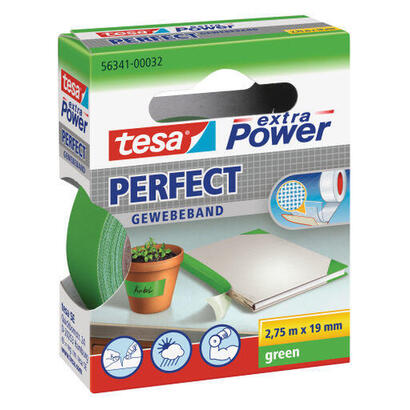 tesa-extra-power-perfect-gewebeband-275m-19mm-verde