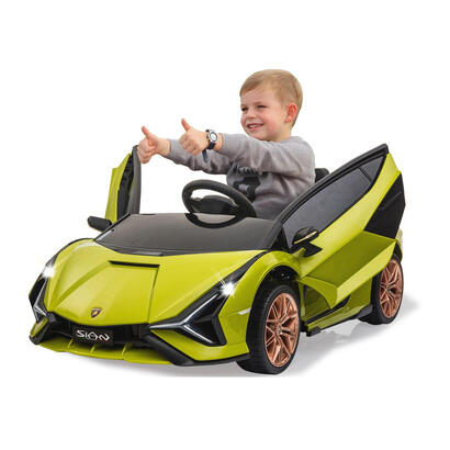 jamara-ride-on-lamborghini-sian-verde-37-mhz-3