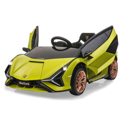 jamara-ride-on-lamborghini-sian-verde-37-mhz-3