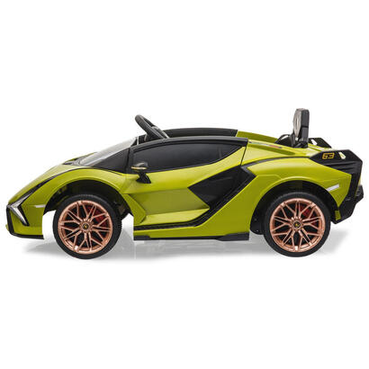 jamara-ride-on-lamborghini-sian-verde-37-mhz-3