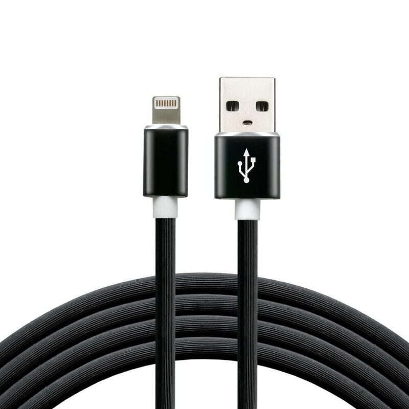 everactive-usb-lightning-cable-1m-negro-silicona-soporte-de-carga-rapida-24a-cbs-1ib