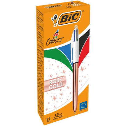 bic-boligrafo-4-colours-rose-gold-tinta-4-colores-cuerpo-blancorosa-metalico-caja-12u-