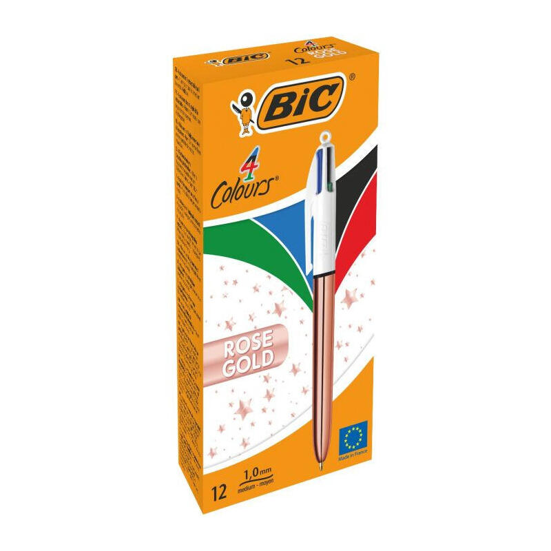 bic-boligrafo-4-colours-rose-gold-tinta-4-colores-cuerpo-blancorosa-metalico-caja-12u-