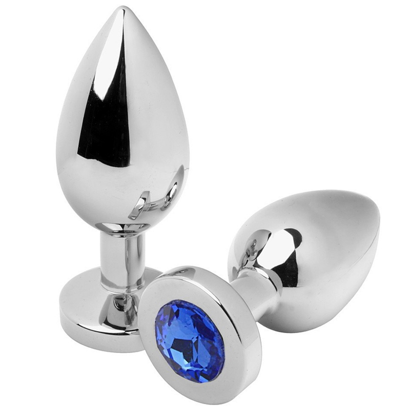 metal-hard-anal-plug-diamond-blue-small-571cm metal-hard-anal-plug-diamond-blue-small-571cm