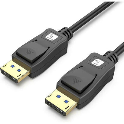 techly-cable-displayport-21-audio-video-m-m-4k-5m-negro