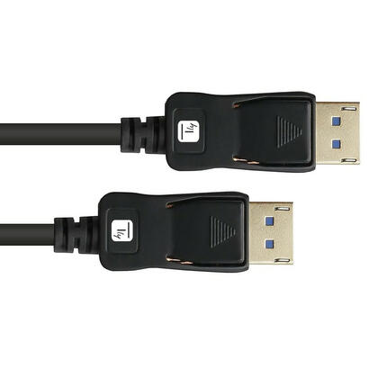 techly-cable-displayport-21-audio-video-m-m-4k-5m-negro