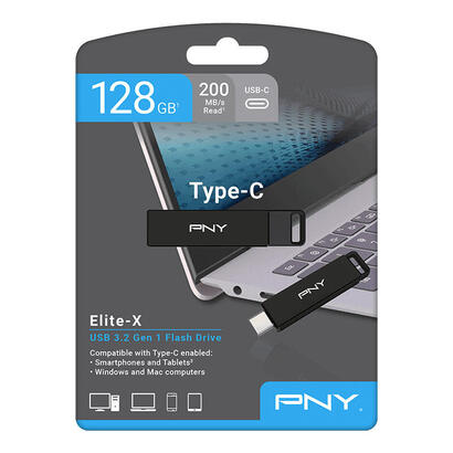 memoria-usb-c-128gb-pny-elite-x-type-c-32-p-fdi128eltxc-ge