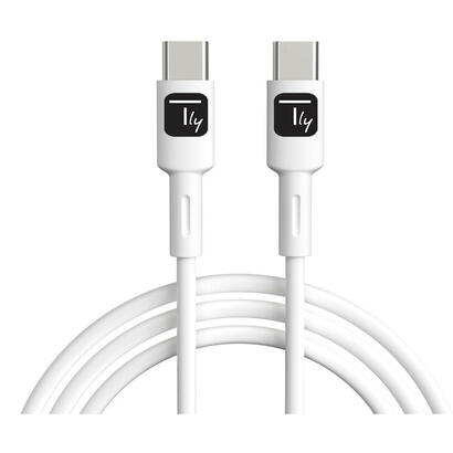 cable-techly-usb-20-typ-c-m-m-blanco-1m