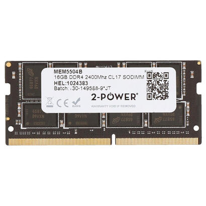 memoria-2-power-sodimm-16gb-ddr4-2400mhz-cl17-sodimm-mem5504b