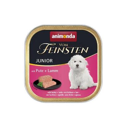 comida-humeda-para-perros-animonda-dog-veom-feinsten-junior-pavo-cordero-150-g