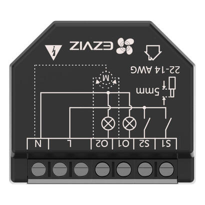 ezviz-t36wn-inalambrico-negro