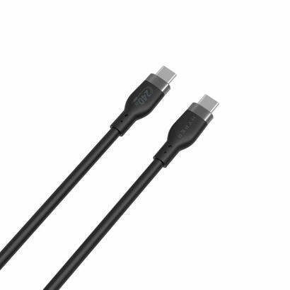 cable-hyper-1m-silicone-240w-usb-c-de-carga-black