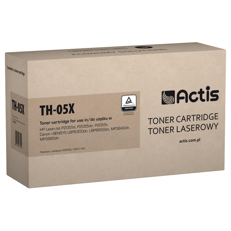 actis-toner-th-05x-recambio-hp-05x-ce505x-canon-crg-719h-6500-paginas-negro