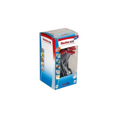 fischer-tacos-basculantes-duotec-10-ld-gris-clarorojo-20-unidades-537260