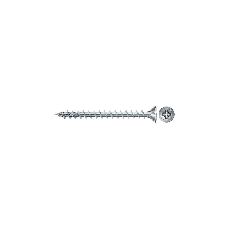 tornillo-para-aglomerado-fischer-power-fast-ii-40x40-cabeza-avellanada-pz-100-piezas-rosca-completa-galvanizado-670201