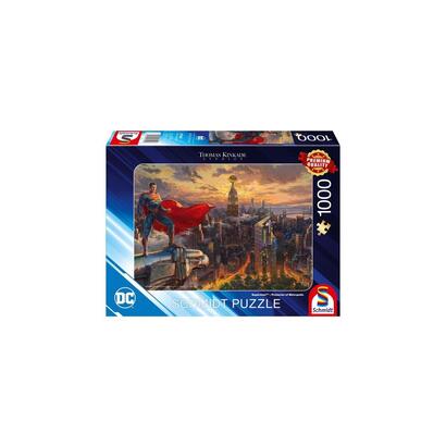 schmidt-spiele-thomas-kinkade-studios-dc-superman-protector-de-metropolis-rompecabezas-1000-piezas-puzzle