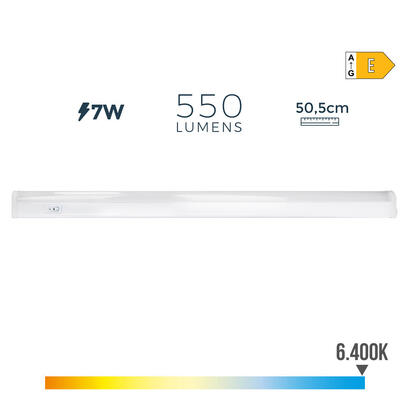 regleta-electronica-led-7w-600lm-6400k-luz-fria-36x505x3cm-edm