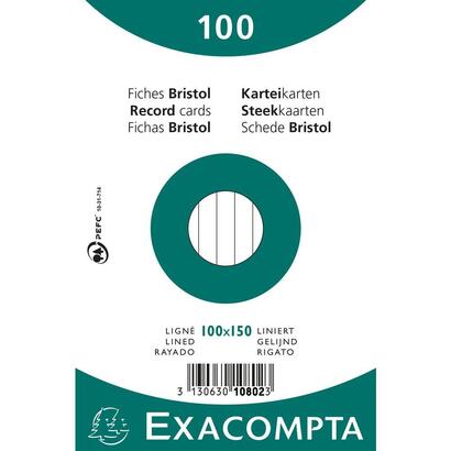 exacompta-paquete-100-fichas-cartulina-bristol-retractil-linea-horizontal-sin-taladro-100x150mm-blanco