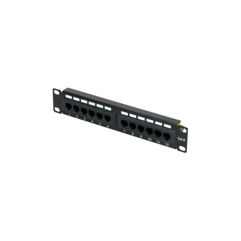 panel-de-parcheo-para-rack-10-12-puertos-utp-cat6-1u-negro