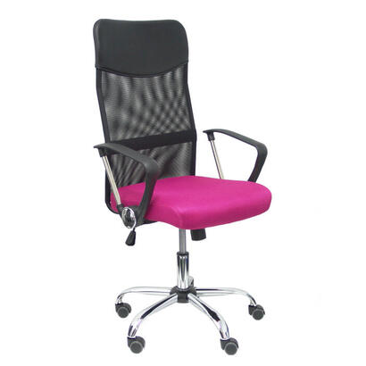 silla-gontar-respaldo-malla-negro-asiento-rosa