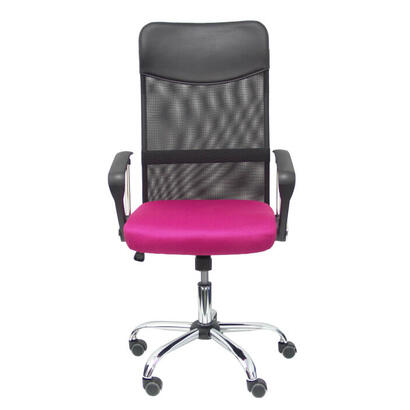 silla-gontar-respaldo-malla-negro-asiento-rosa