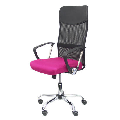 silla-gontar-respaldo-malla-negro-asiento-rosa