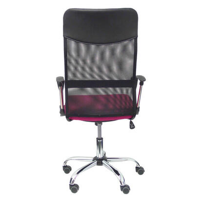 silla-gontar-respaldo-malla-negro-asiento-rosa