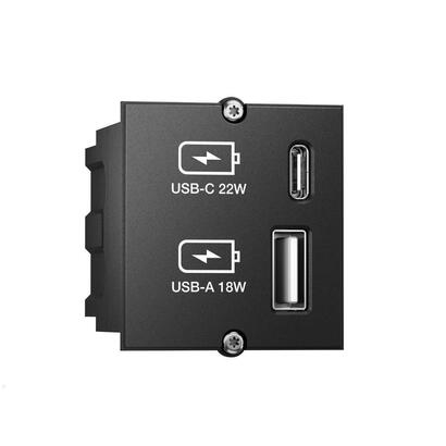 bachmann-917227-toma-de-corriente-usb-a-usb-c-negro
