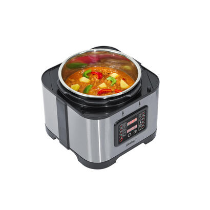steba-dd-1-eco-5-l-negro-rojo-acero-inoxidable-900-w-cocedor-al-vapor-rojoplateado-5-l-negro-rojo-acero-inoxidable-acero-inoxida