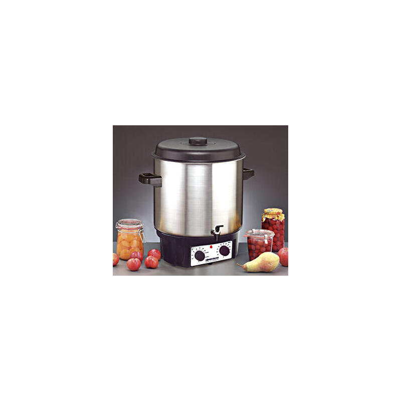 rommelsbacher-ka-2004e-exprimidor-2000-w-acero-inoxidable-conservero-automatico-acero-fino-cepilladonegro-acero-inoxidable-27-l-