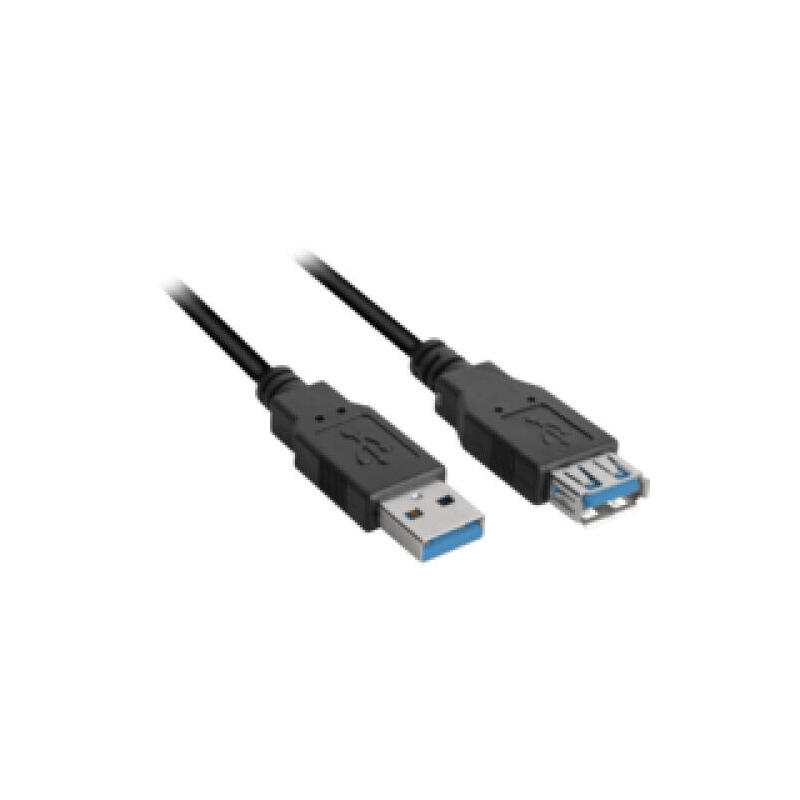 cable-de-extension-de-sharkoon-usb-32-gen-1-enchufe-usb-a-usb-a-socket-negro-1-metro-4044951015672