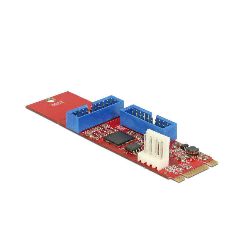 delock-62843-tarjeta-y-adaptador-de-interfaz-interno-usb-32-gen-1-31-gen-1-convertidor-m2-usb-32-gen-1-31-gen-1-renesas-5-gbits-