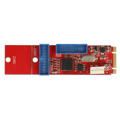 delock-62843-tarjeta-y-adaptador-de-interfaz-interno-usb-32-gen-1-31-gen-1-convertidor-m2-usb-32-gen-1-31-gen-1-renesas-5-gbits-
