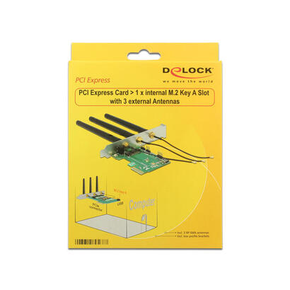 delock-89568-tarjeta-pci-express-x1-1-x-ranura-de-clave-a-m2-interna-con-3-antenas-externas-factor-de-forma-de-bajo-perfil