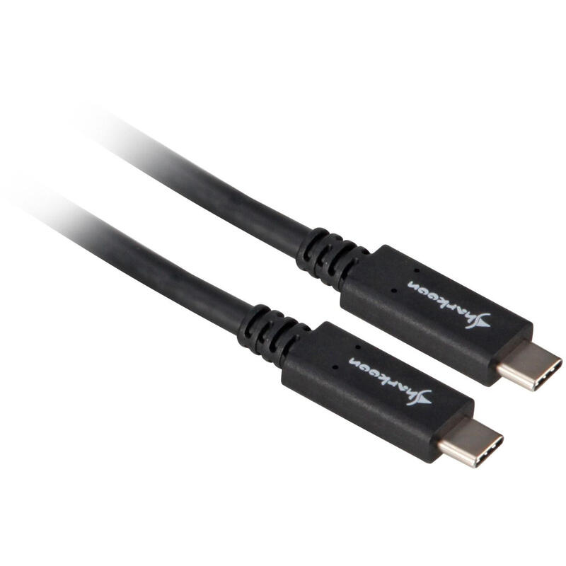 cable-sharkoon-usb-32-gen-2-usb-c-macho-usb-c-macho-negro-1-metro-4044951021208