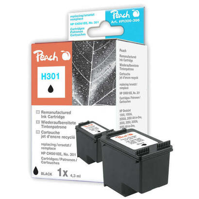 tinta-melocoton-negra-pi300-396-compatible-con-hp-301-ch561ee-pi300-396