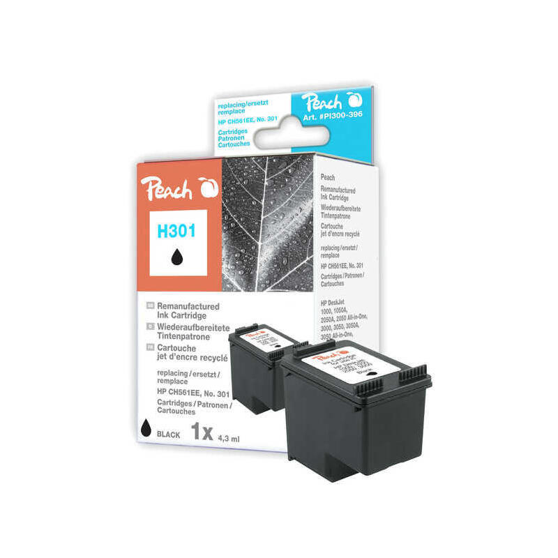 tinta-melocoton-negra-pi300-396-compatible-con-hp-301-ch561ee-pi300-396