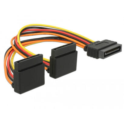 cable-de-alimentacion-de-delock-sata-15pin-conector-2x-sata-15pin-socke-15-cm-60170