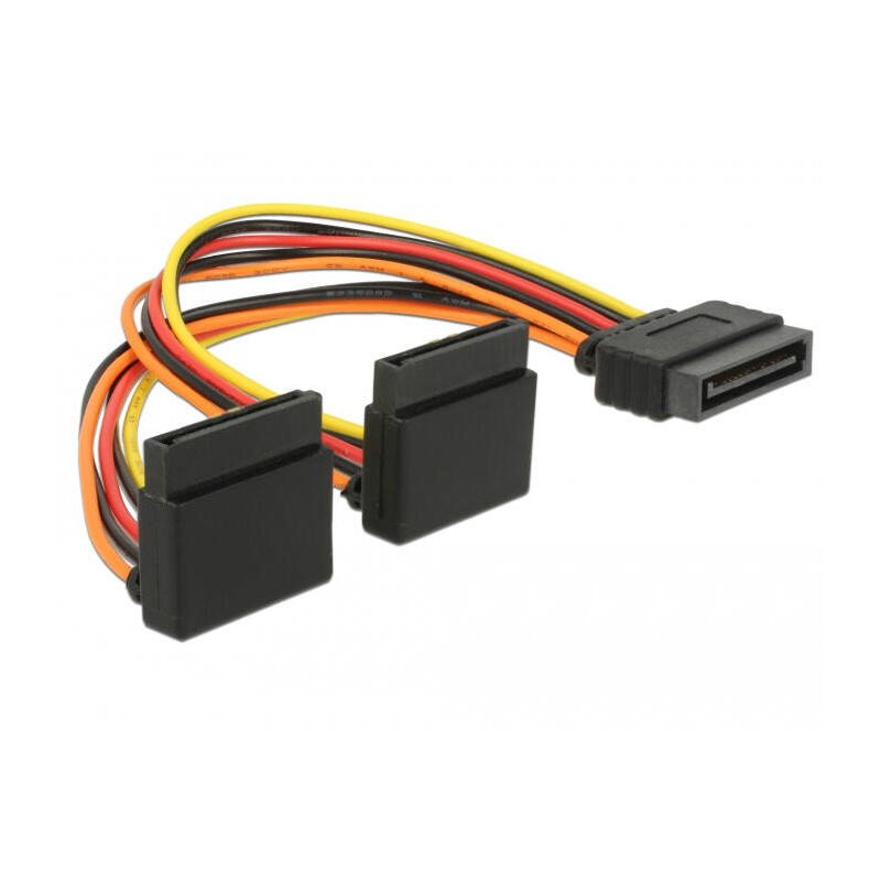 cable-de-alimentacion-de-delock-sata-15pin-conector-2x-sata-15pin-socke-15-cm-60170