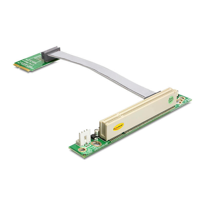 delock-41359-tarjeta-elevadora-mini-pci-express-1-x-pci-con-cable-flexible-13-cm-insercion-izquierda