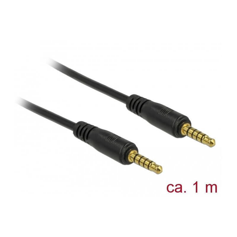 cable-de-jack-delock-35-mm-5pin-enchufe-35-mm-5pin-enchufe-negro-1-metro-85696