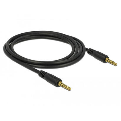 cable-de-jack-delock-35-mm-5pin-enchufe-35-mm-5pin-enchufe-negro-2-metros-85697