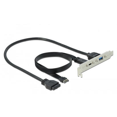 delock-tapa-de-ranura-usb-32-gen-2-conector-key-a-19-pines-usb-c-conector-usb-a-negro-cable-de-50-cm-carga-con-hasta-60-vatios-8